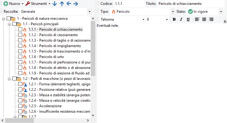 Gestione dei pericoli
