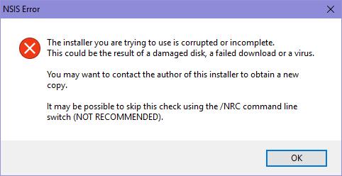 L'aggiornamento non può essere avviato perché corrotto L'aggiornamento non può essere avviato perché corrotto