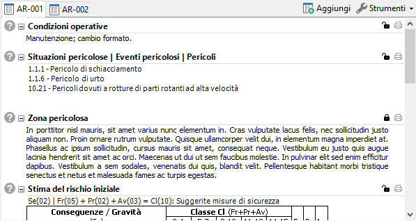 Modifica e gestione delle valutazioni del requisito Modifica e gestione delle valutazioni del requisito